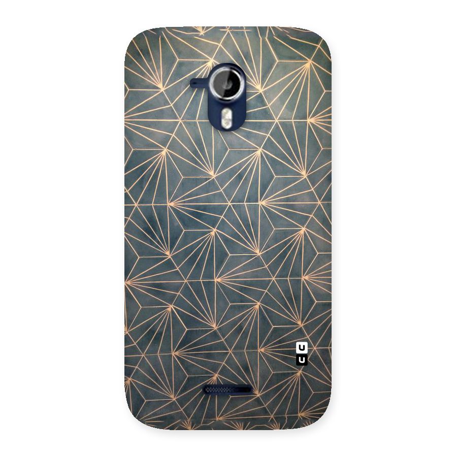 Dotted Lines Pattern Back Case for Micromax Canvas Magnus A117