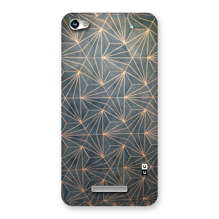 Dotted Lines Pattern Back Case for Micromax Hue 2