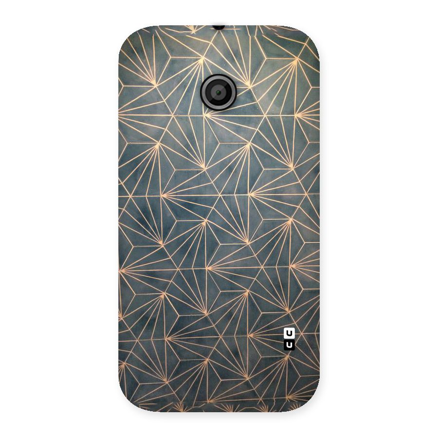 Dotted Lines Pattern Back Case for Moto E