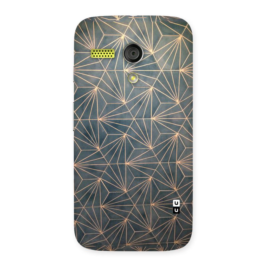 Dotted Lines Pattern Back Case for Moto G
