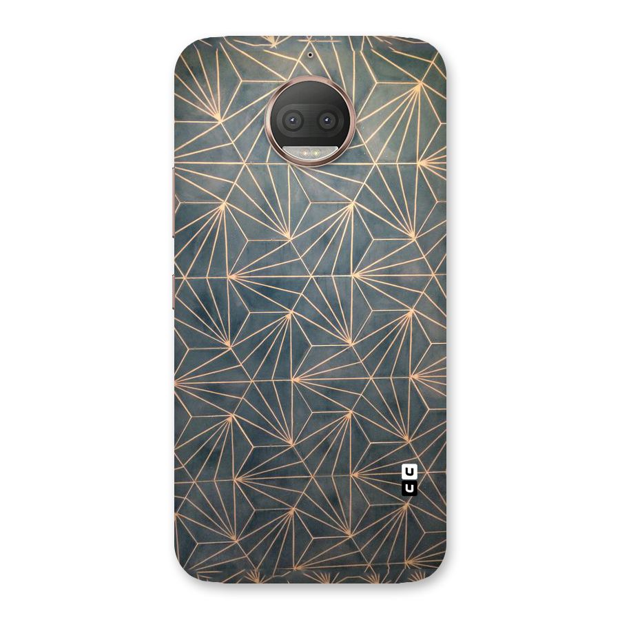 Dotted Lines Pattern Back Case for Moto G5s Plus