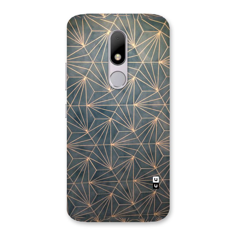Dotted Lines Pattern Back Case for Moto M