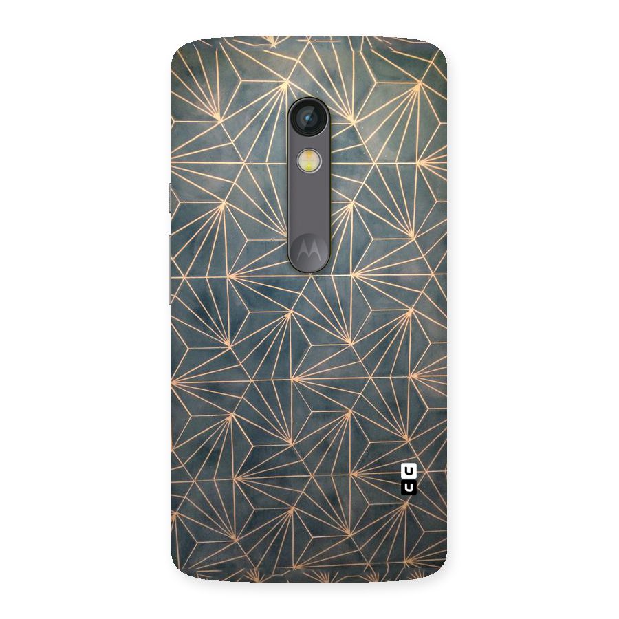 Dotted Lines Pattern Back Case for Moto X Play