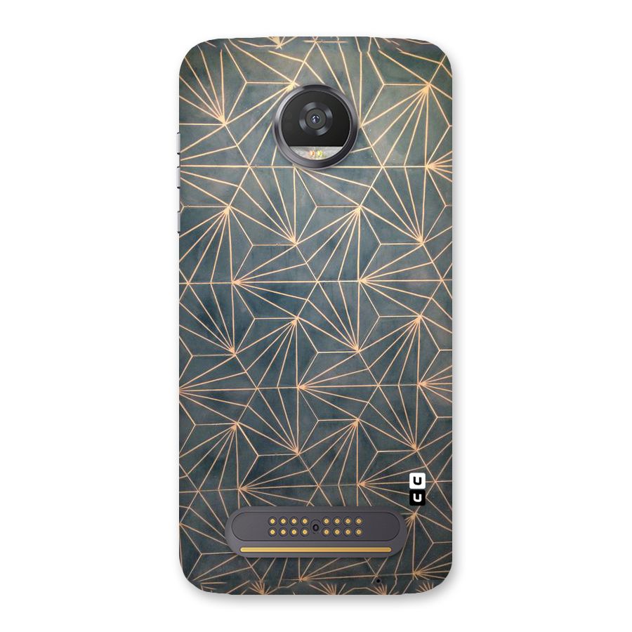 Dotted Lines Pattern Back Case for Moto Z2 Play