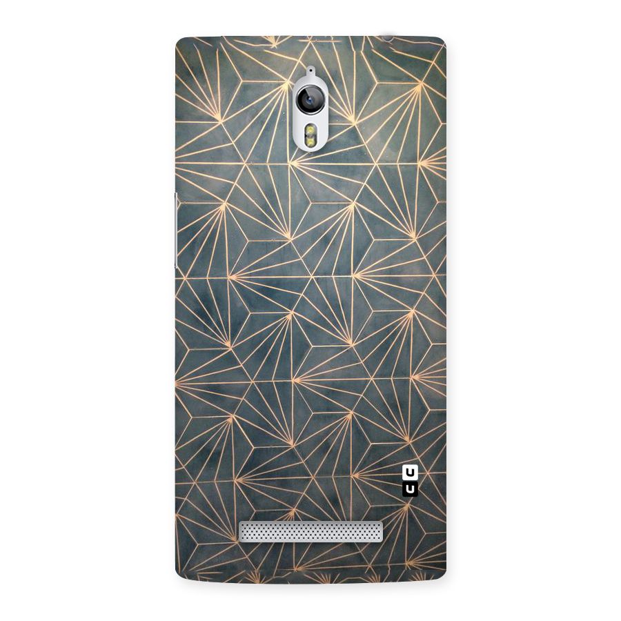 Dotted Lines Pattern Back Case for Oppo Find 7