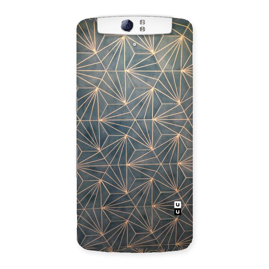 Dotted Lines Pattern Back Case for Oppo N1