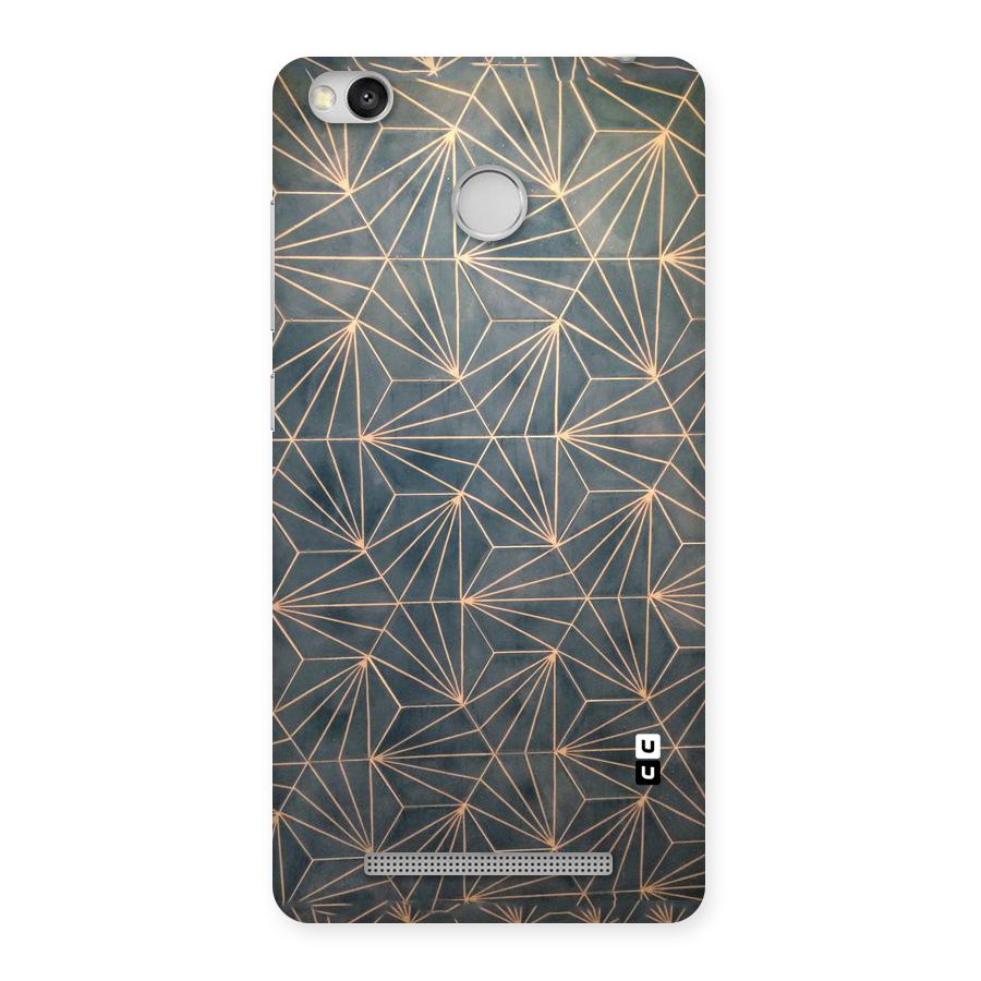 Dotted Lines Pattern Back Case for Redmi 3S Prime