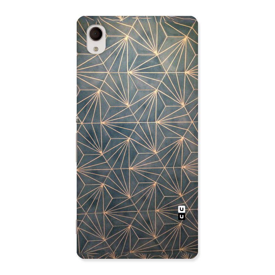 Dotted Lines Pattern Back Case for Sony Xperia M4