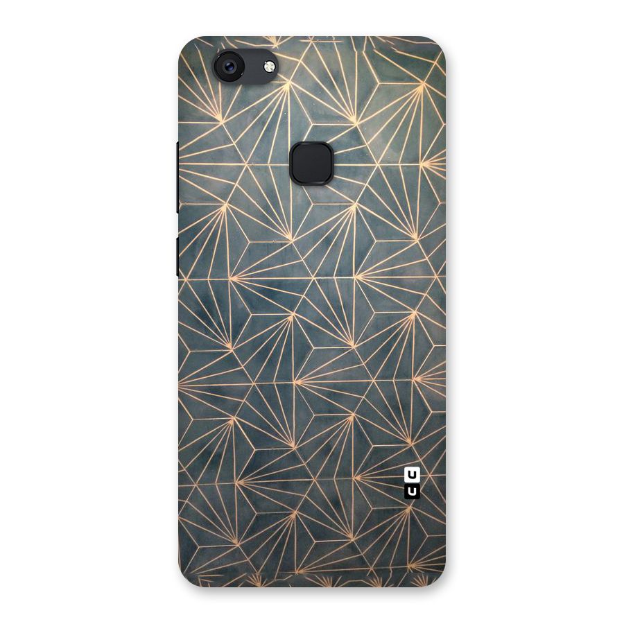 Dotted Lines Pattern Back Case for Vivo V7 Plus