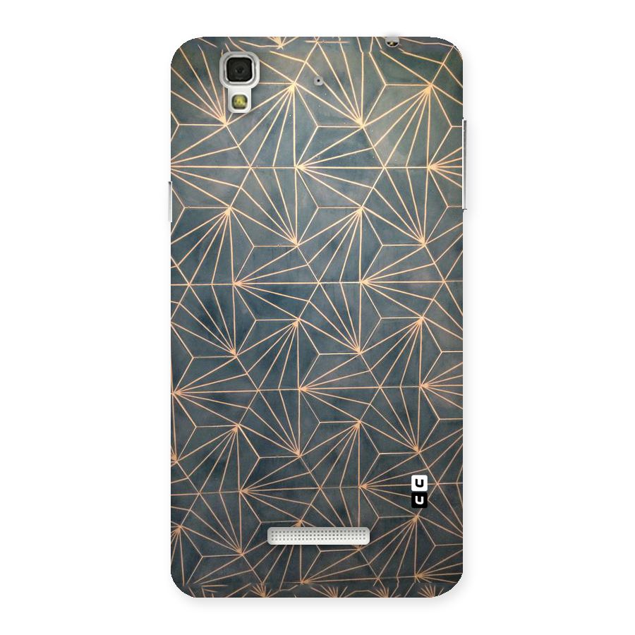 Dotted Lines Pattern Back Case for Yu Yureka