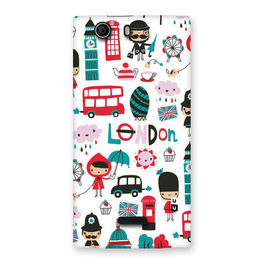 Double Decker Back Case for Canvas Nitro 2 E311