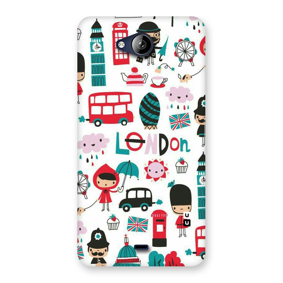 Double Decker Back Case for Canvas Play Q355