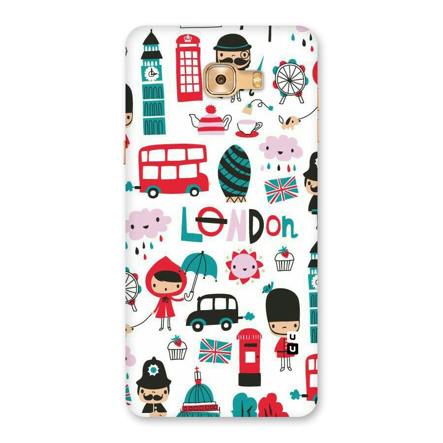Double Decker Back Case for Galaxy C9 Pro