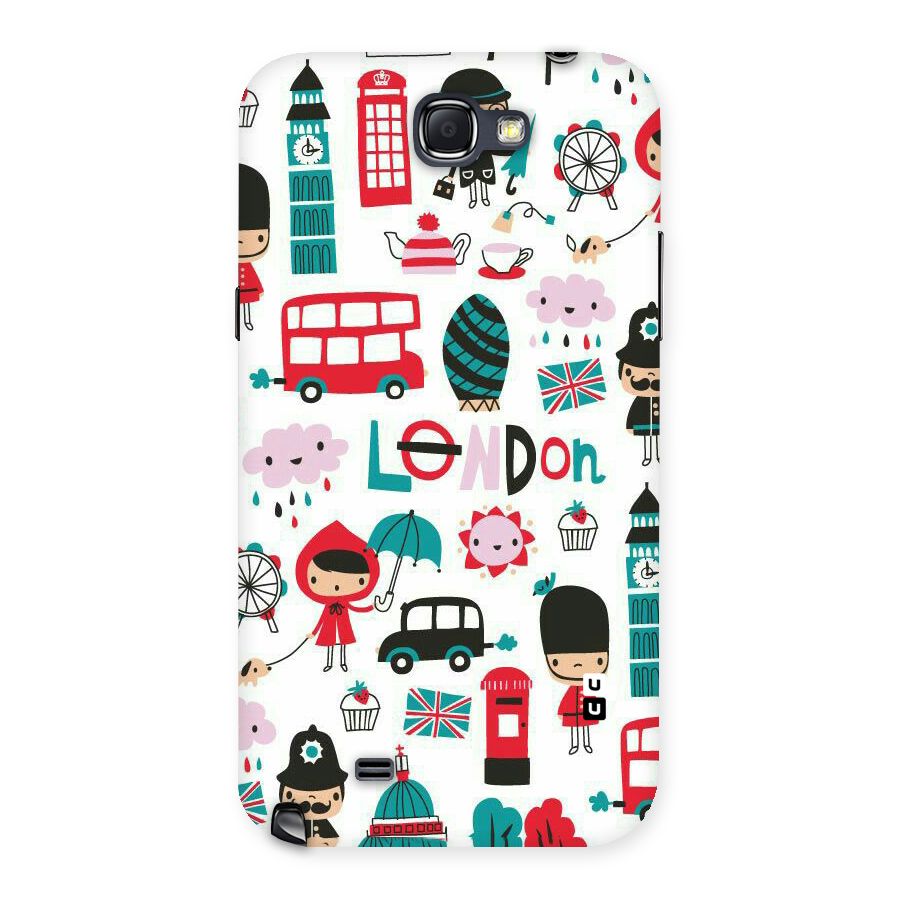 Double Decker Back Case for Galaxy Note 2