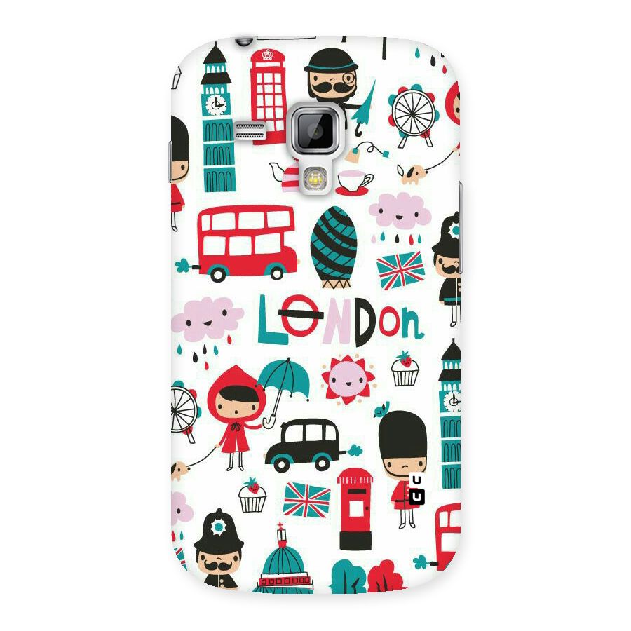 Double Decker Back Case for Galaxy S Duos