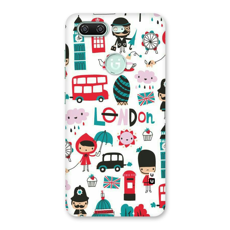 Double Decker Back Case for Gionee S10