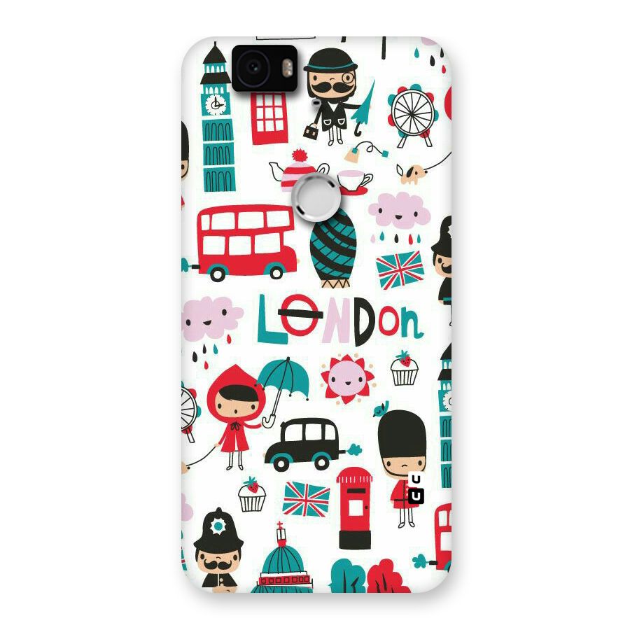 Double Decker Back Case for Google Nexus-6P