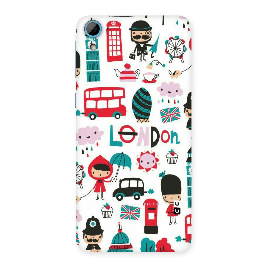 Double Decker Back Case for HTC Desire 826