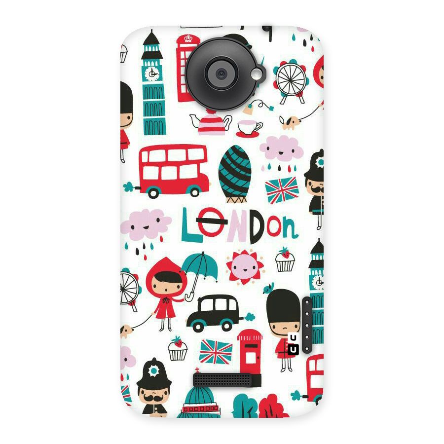 Double Decker Back Case for HTC One X