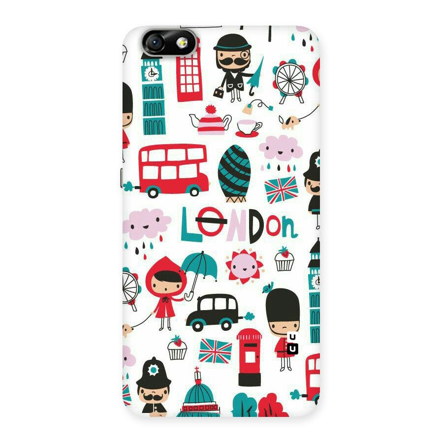 Double Decker Back Case for Honor 4X