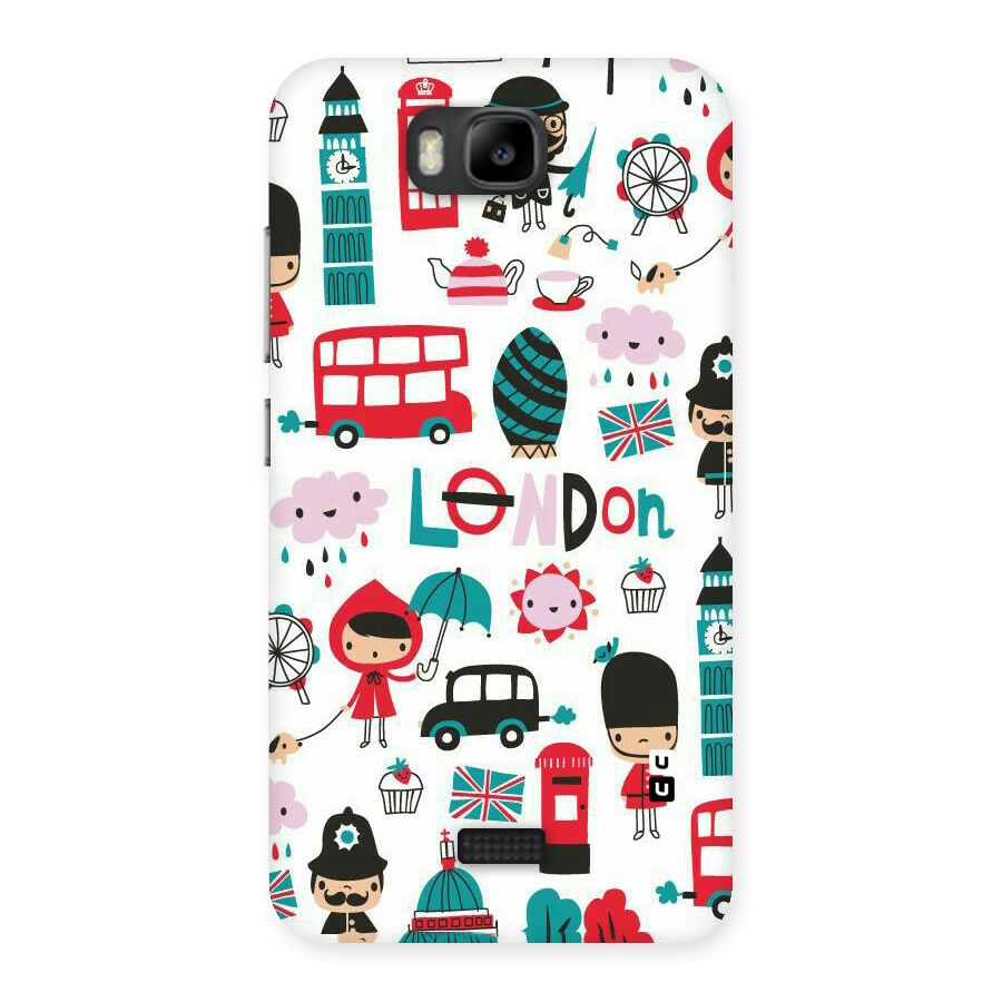 Double Decker Back Case for Honor Bee