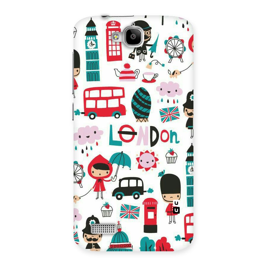 Double Decker Back Case for Honor Holly