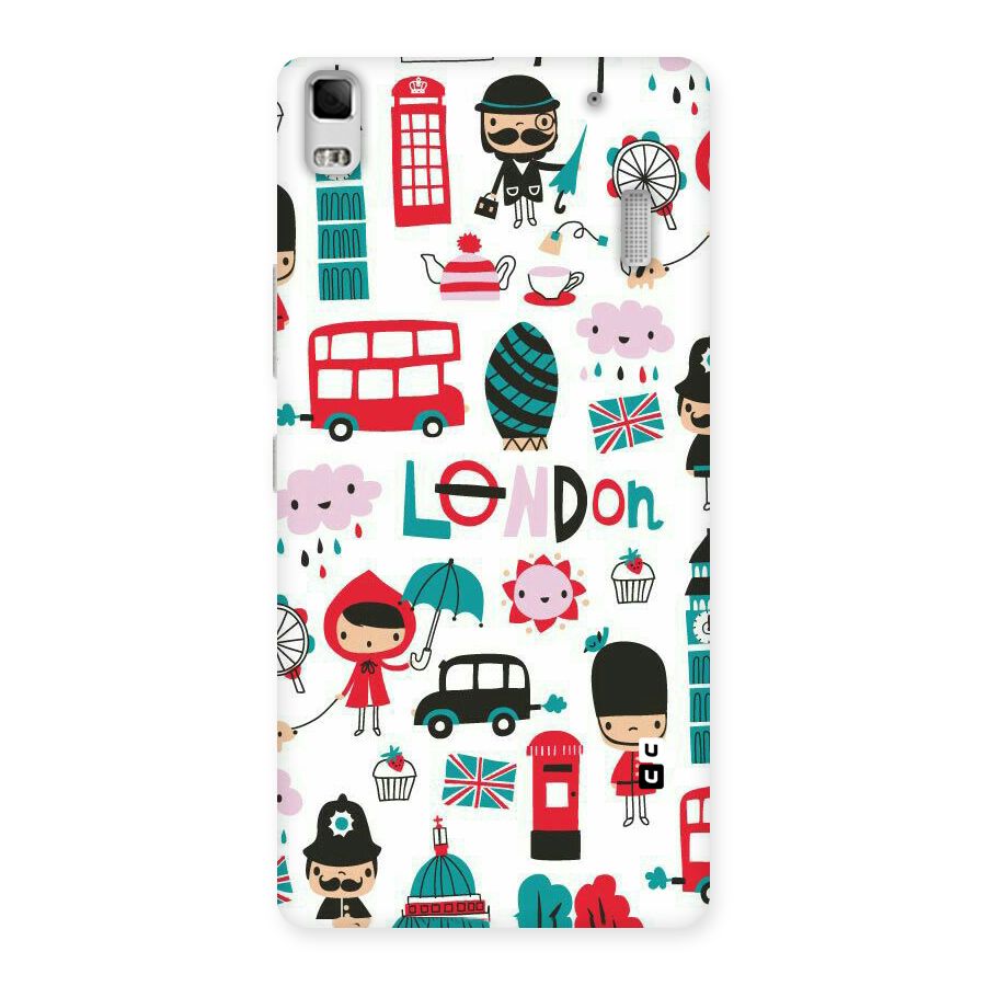 Double Decker Back Case for Lenovo K3 Note
