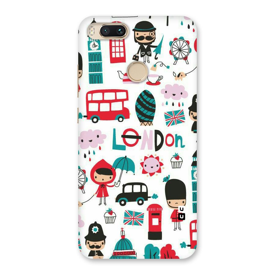 Double Decker Back Case for Mi A1