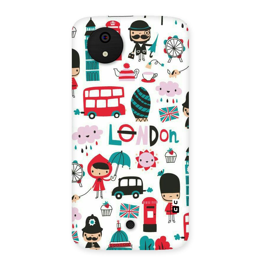 Double Decker Back Case for Micromax Canvas A1
