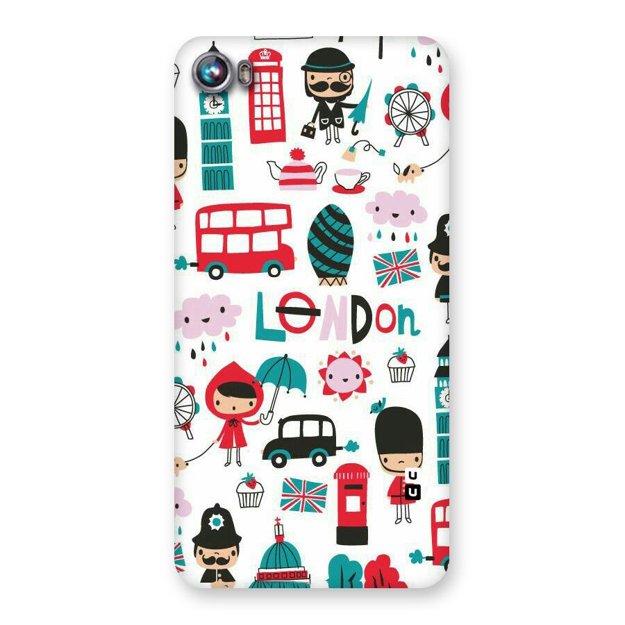 Double Decker Back Case for Micromax Canvas Fire 4 A107