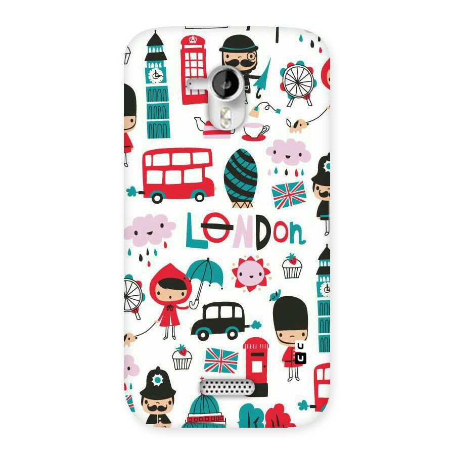 Double Decker Back Case for Micromax Canvas HD A116