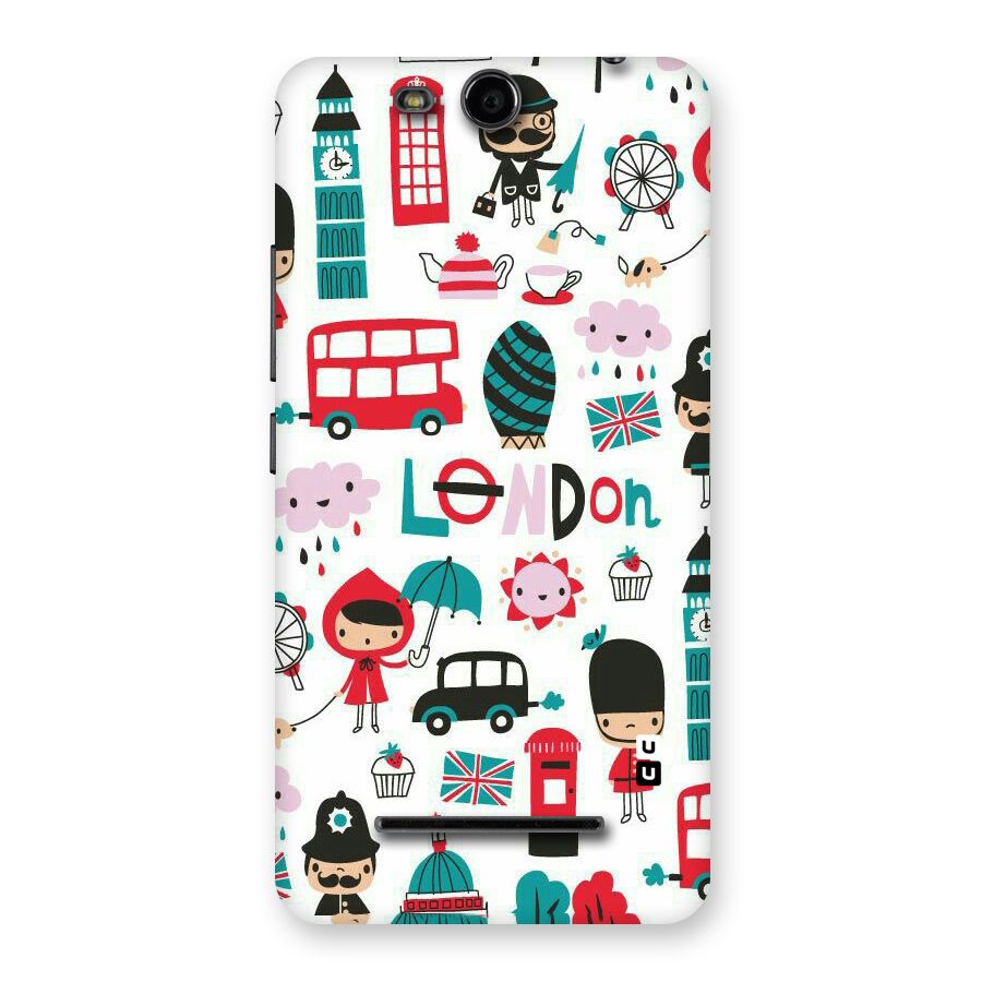 Double Decker Back Case for Micromax Canvas Juice 3 Q392