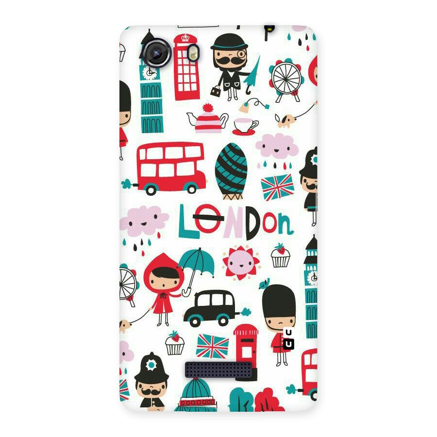 Double Decker Back Case for Micromax Unite 3