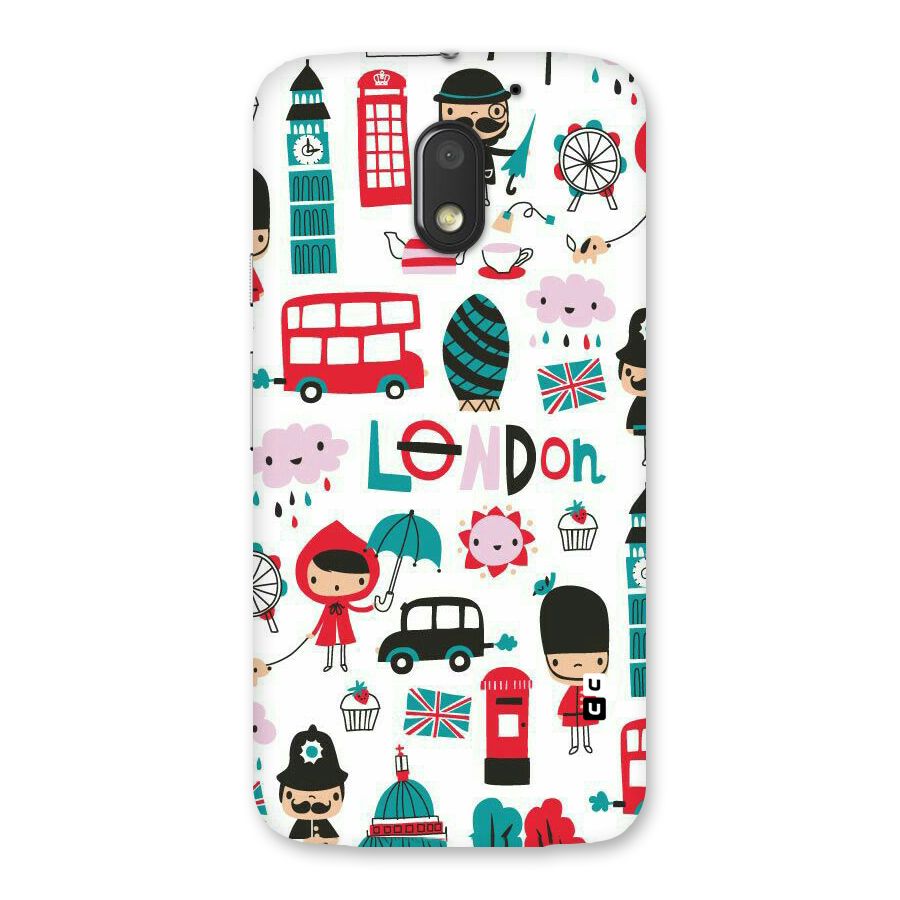 Double Decker Back Case for Moto E3 Power