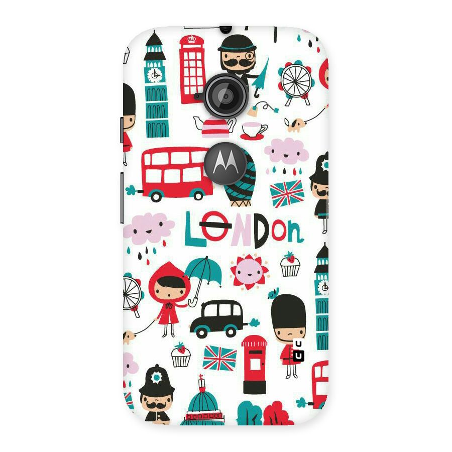 Double Decker Back Case for Moto E 2nd Gen