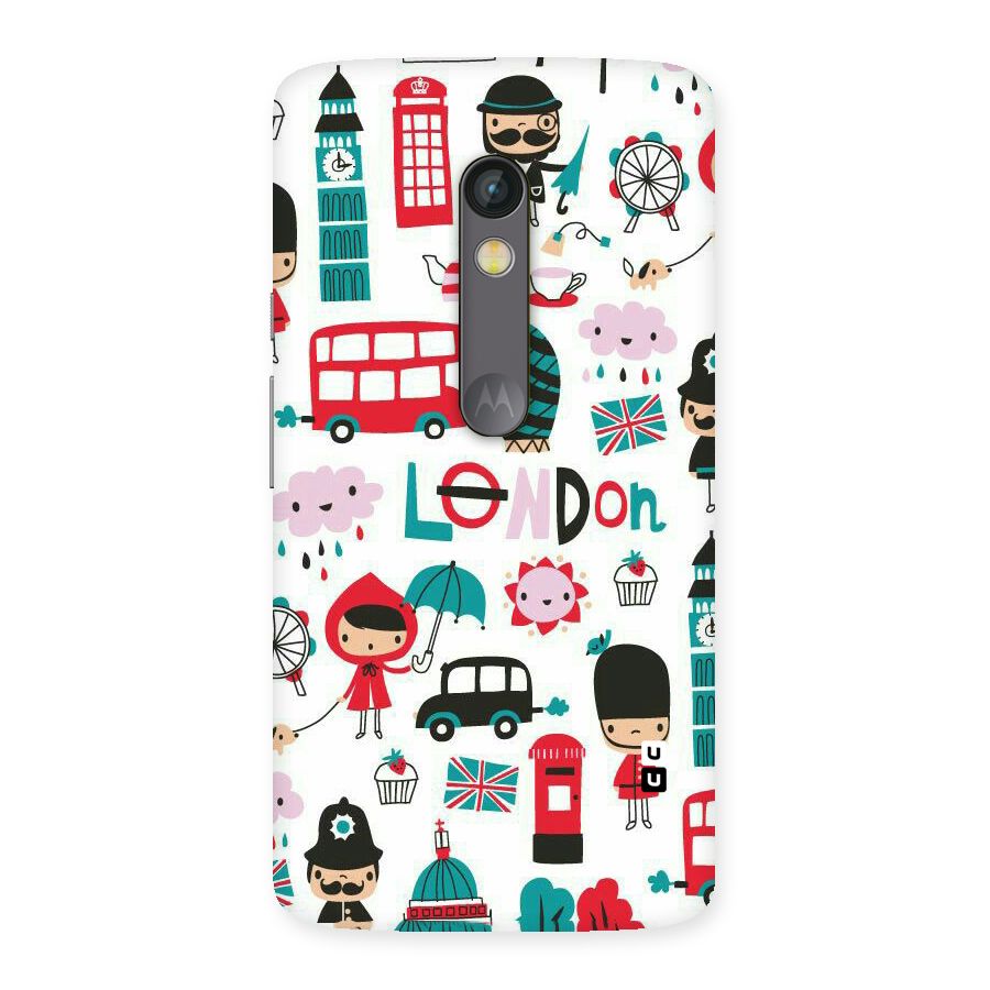 Double Decker Back Case for Moto X Play