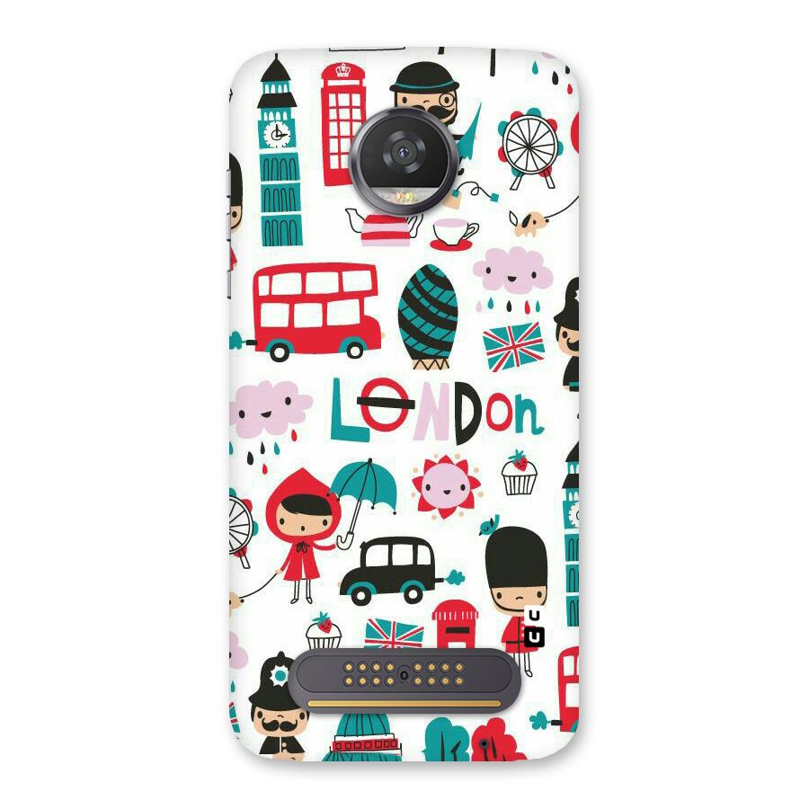 Double Decker Back Case for Moto Z2 Play