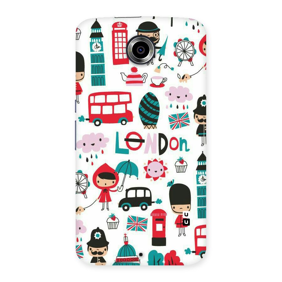 Double Decker Back Case for Nexsus 6