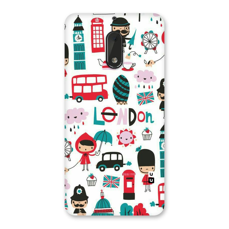 Double Decker Back Case for Nokia 6