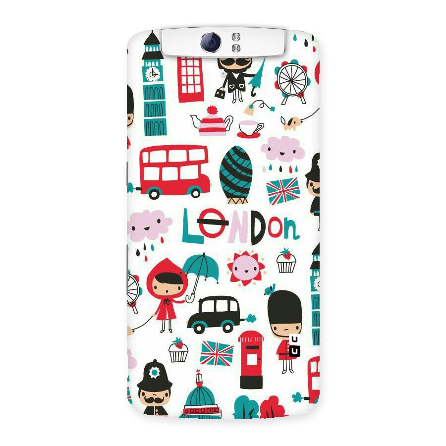 Double Decker Back Case for Oppo N1