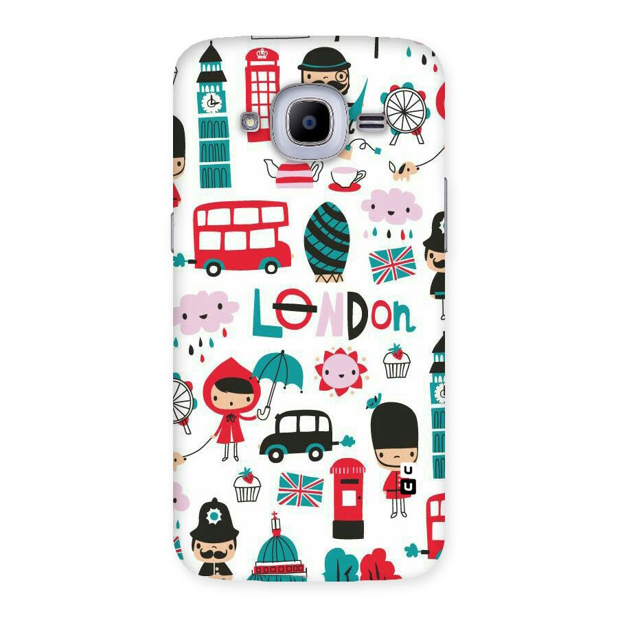 Double Decker Back Case for Samsung Galaxy J2 2016