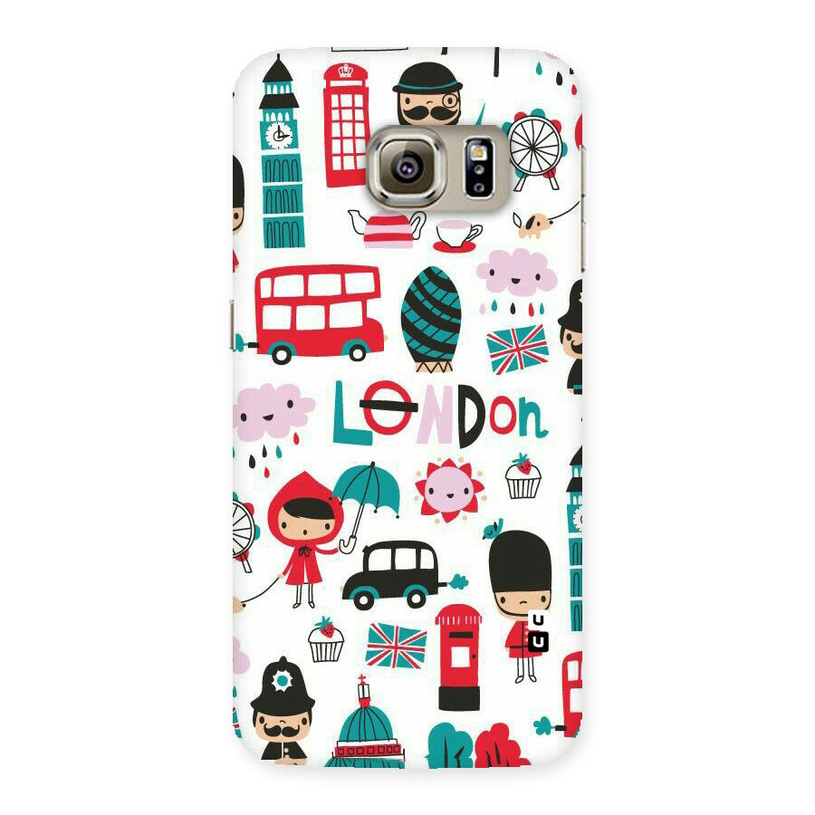 Double Decker Back Case for Samsung Galaxy S6 Edge