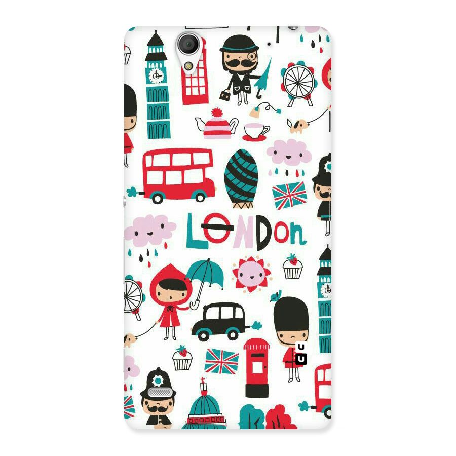 Double Decker Back Case for Sony Xperia C4