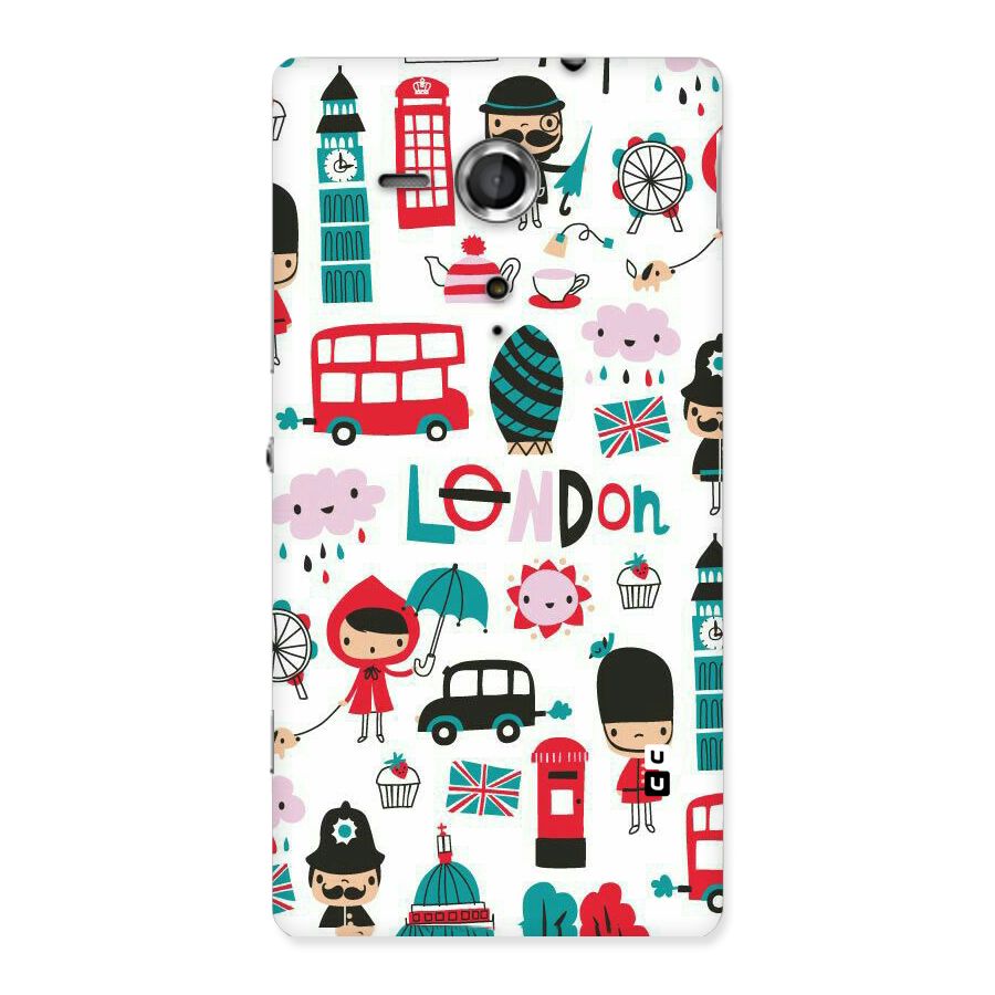 Double Decker Back Case for Sony Xperia SP