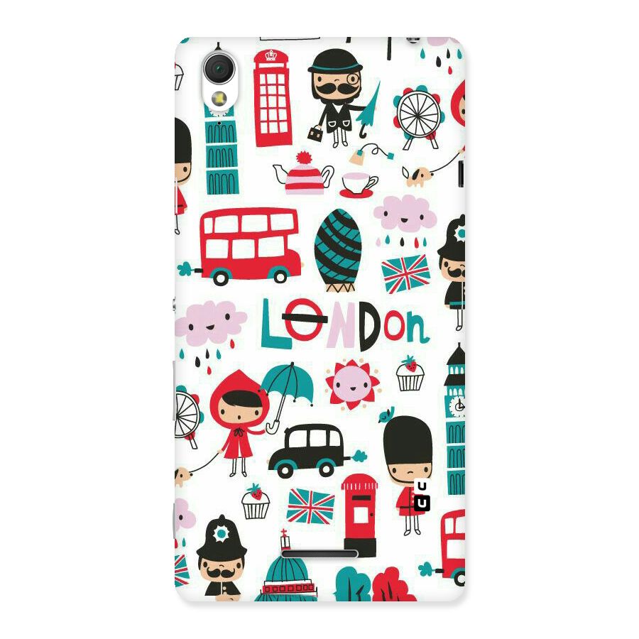 Double Decker Back Case for Sony Xperia T3
