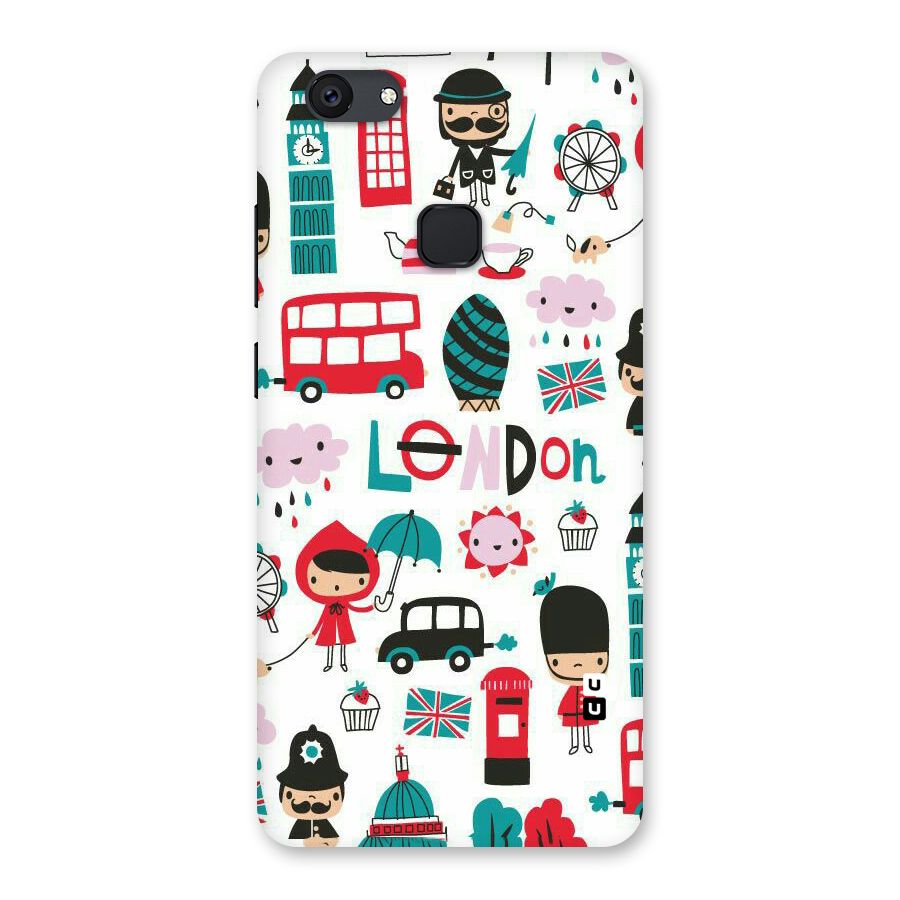 Double Decker Back Case for Vivo V7 Plus