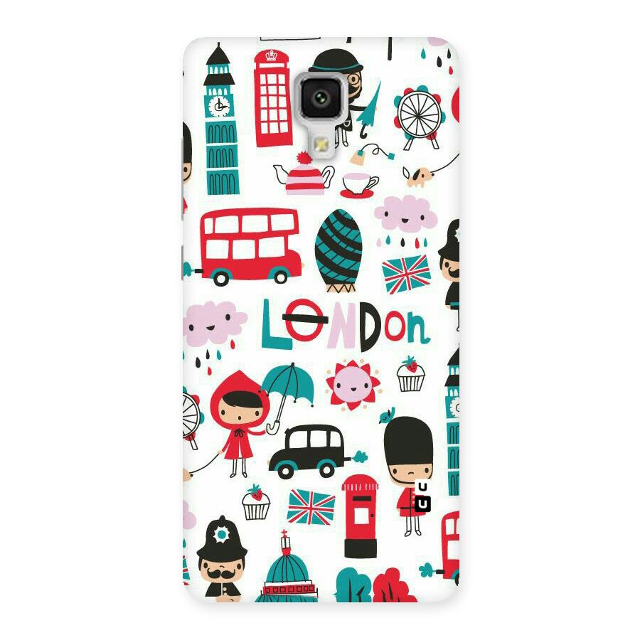 Double Decker Back Case for Xiaomi Mi 4