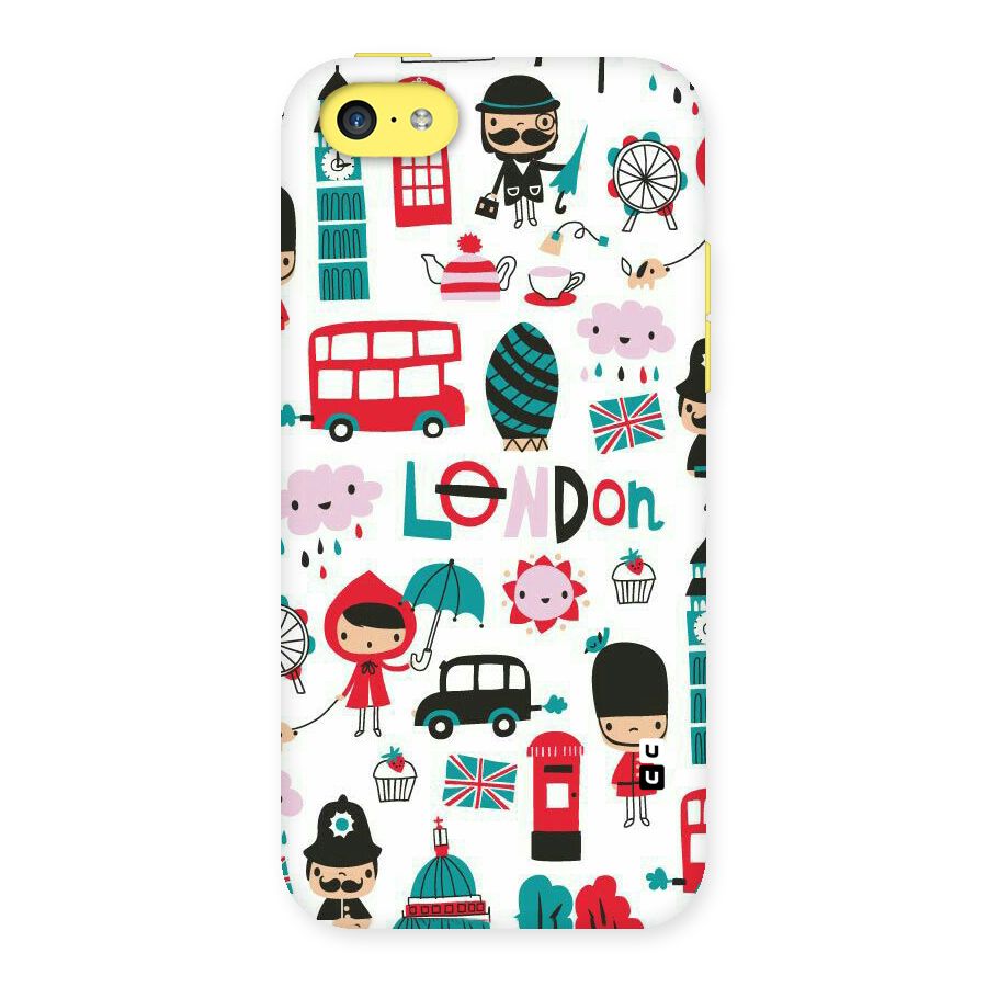 Double Decker Back Case for iPhone 5C