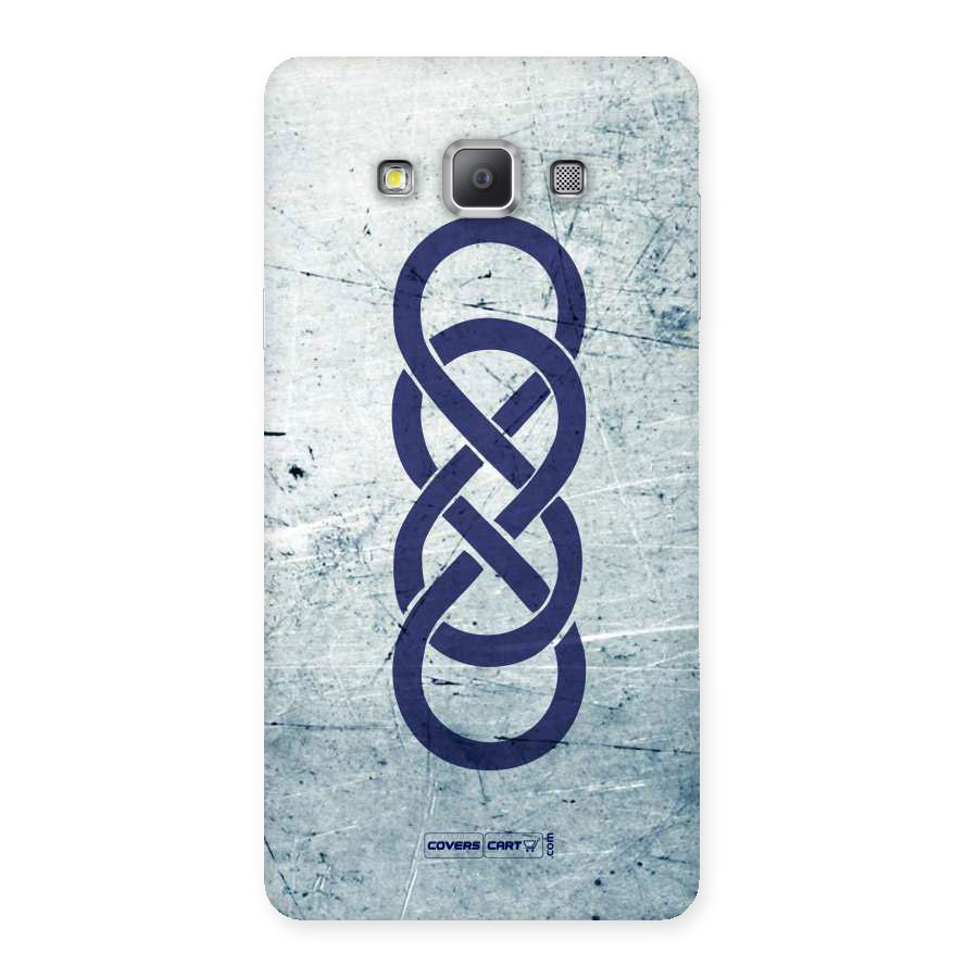 Double Infinity Rough Back Case for Galaxy A7