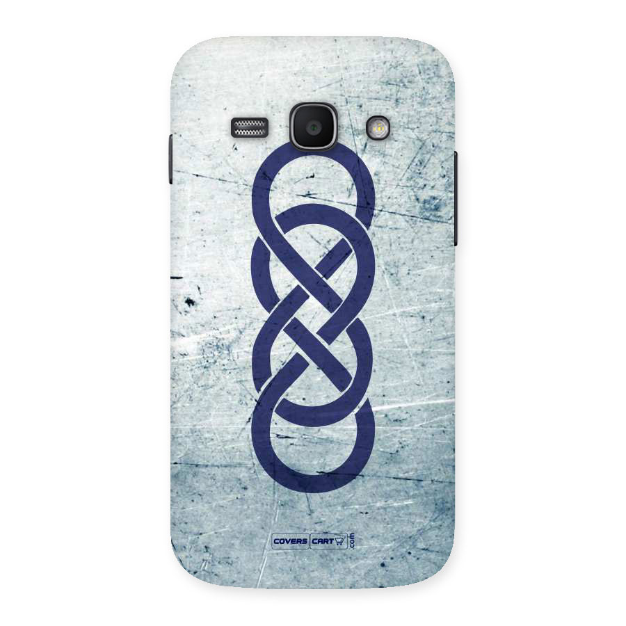 Double Infinity Rough Back Case for Galaxy Ace 3